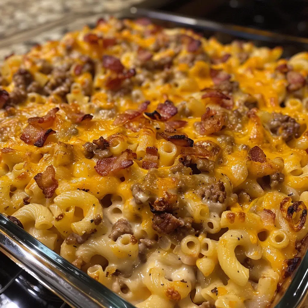 Bacon Ranch Cheeseburger Pasta Bake — restaurant-quality recipe photo