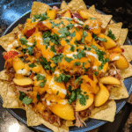 Bourbon Peach Pulled Pork Nachos — restaurant-quality recipe photo