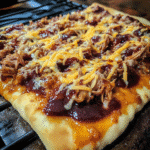 Cranberry BBQ Pulled Pork Flatbread — restaurant-quality recipe photo
