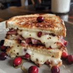 Cranberry Brie & Bacon Thanksgiving Grilled Cheese — restaurant-quality recipe photo