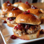 Cranberry Maple Turkey Sliders — restaurant-quality recipe photo