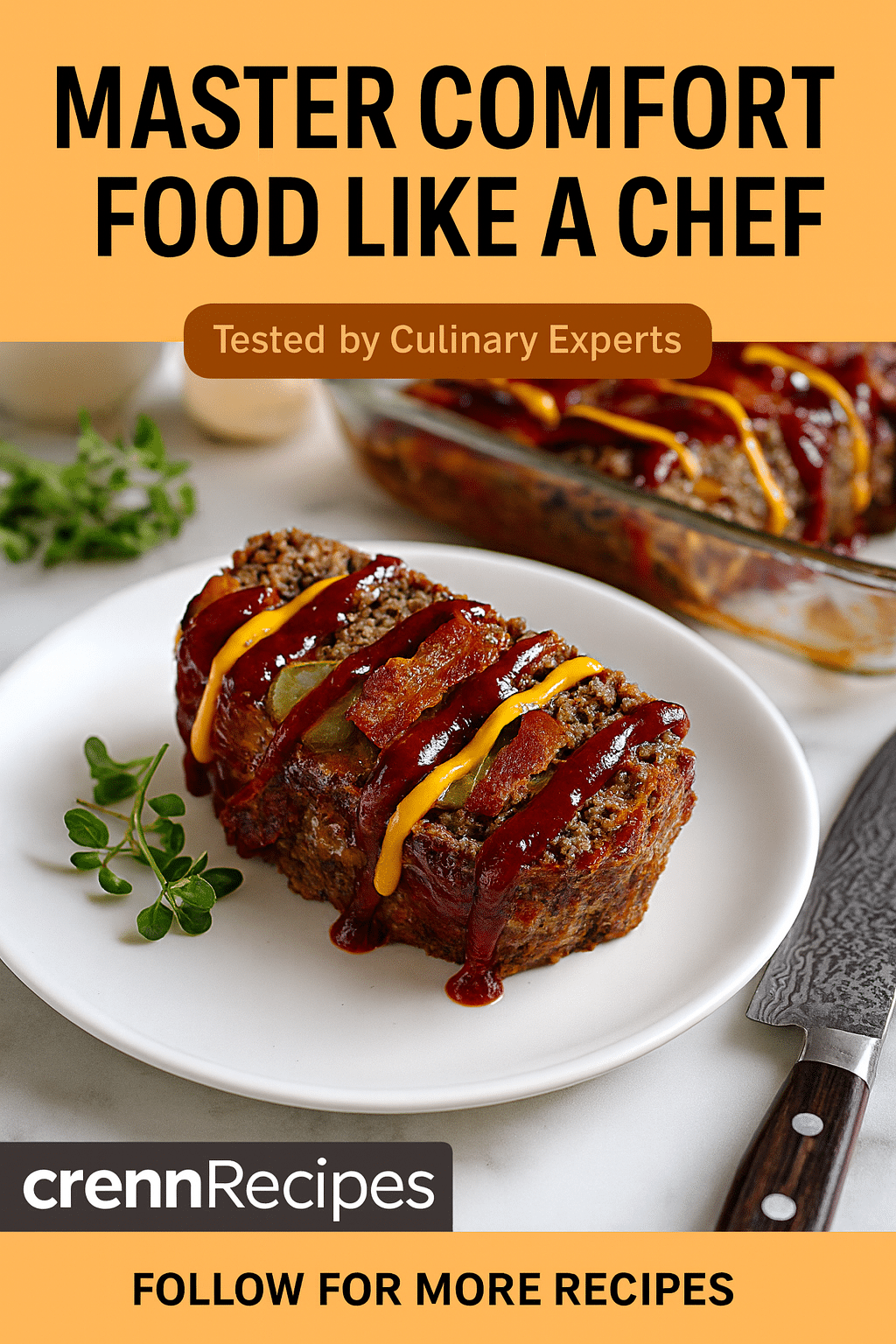 CrennRecipes brand authority - Master comfort food gourmet cooking culinary expertise