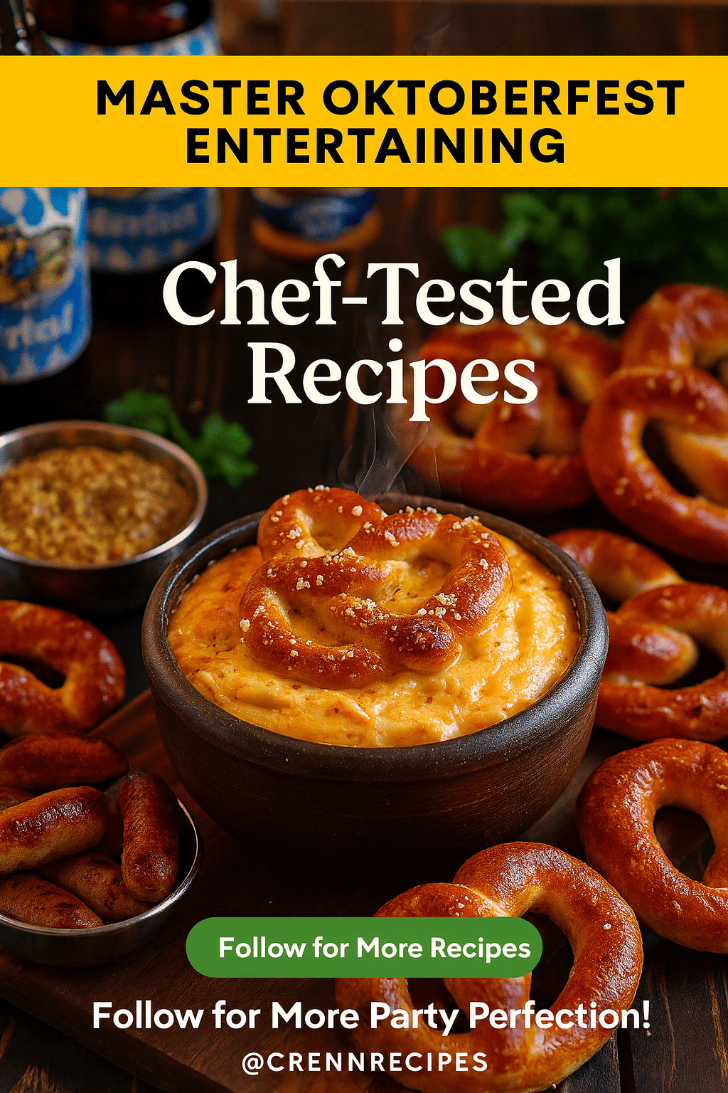 CrennRecipes brand authority - Master Oktoberfest appetizers culinary expertise