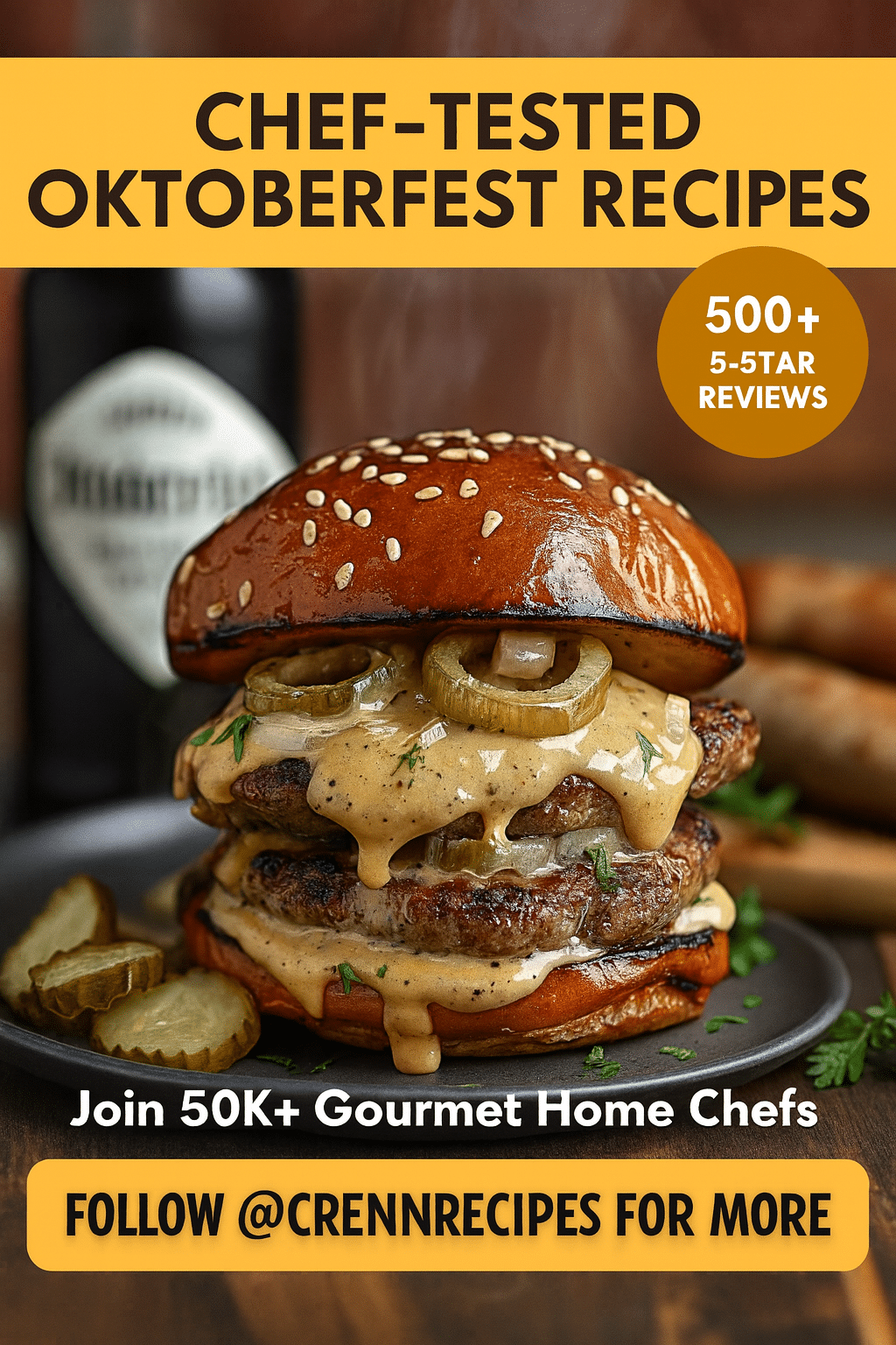 CrennRecipes brand authority - Chef-Tested Oktoberfest Recipes culinary expertise