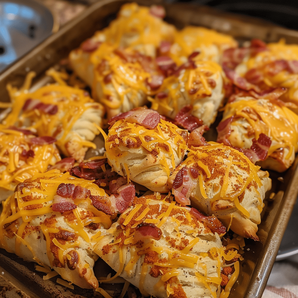 How to make Football Sunday Nacho Bacon Bombs — key cooking step