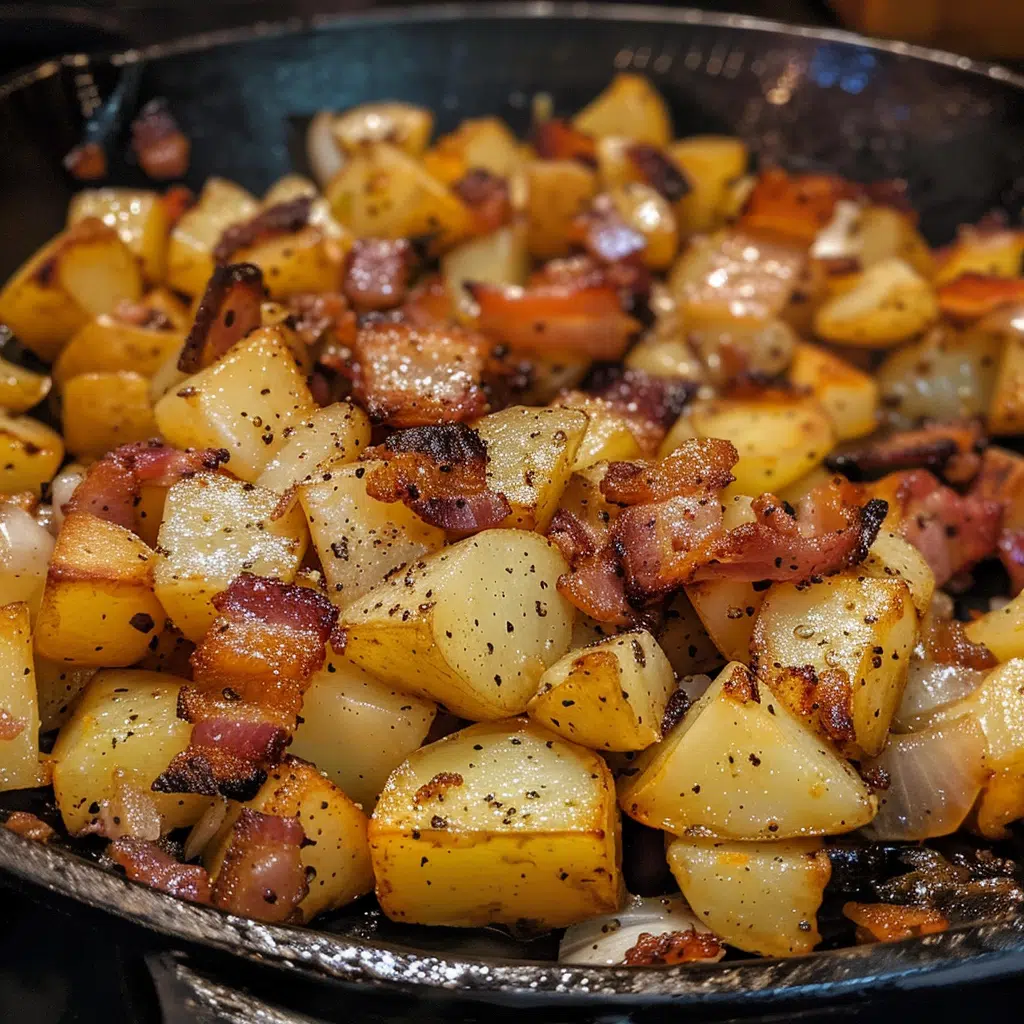 German Beer Hall Bacon Potato Skillet — restaurant-quality recipe photo
