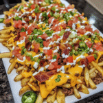 Loaded Bacon Cheeseburger Nacho Fries — restaurant-quality recipe photo