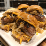 Oktoberfest Beer Cheese Brat Sliders — restaurant-quality recipe photo