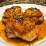 Spiced Pumpkin Whiskey Chicken Thighs with Maple Butter Drizzle — restaurant-quality recipe photo