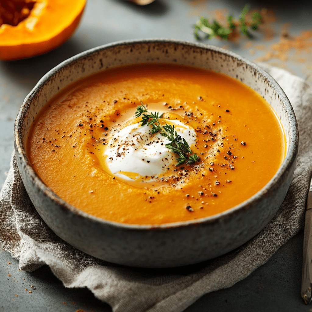 Creamy Harvest Pumpkin Soup — refined comfort food photo