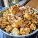 How to make Crispy Parmesan Garlic Cauliflower Bites — cooking process step