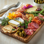 How to make Elegant Charcuterie Board with Herb-Infused Cheeses — cooking process step