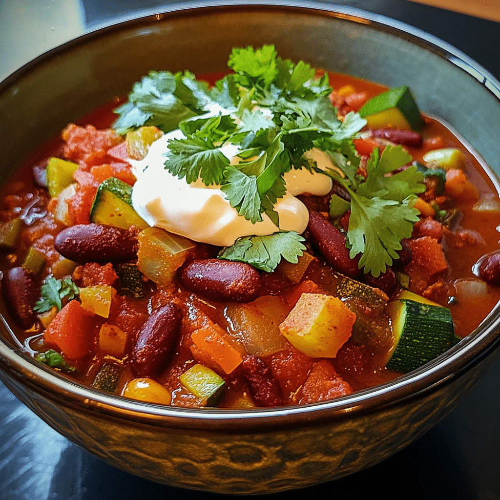 Hearty Harvest Chili Delight — refined comfort food photo