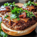 How to make Maple Bacon Ranch Smashburger Meatloaf — cooking process step