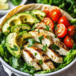 Delightful Mediterranean Chicken Pita Bowls