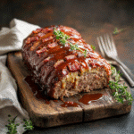 How to make Pepper Jack Bacon Cowboy BBQ Meatloaf — cooking process step