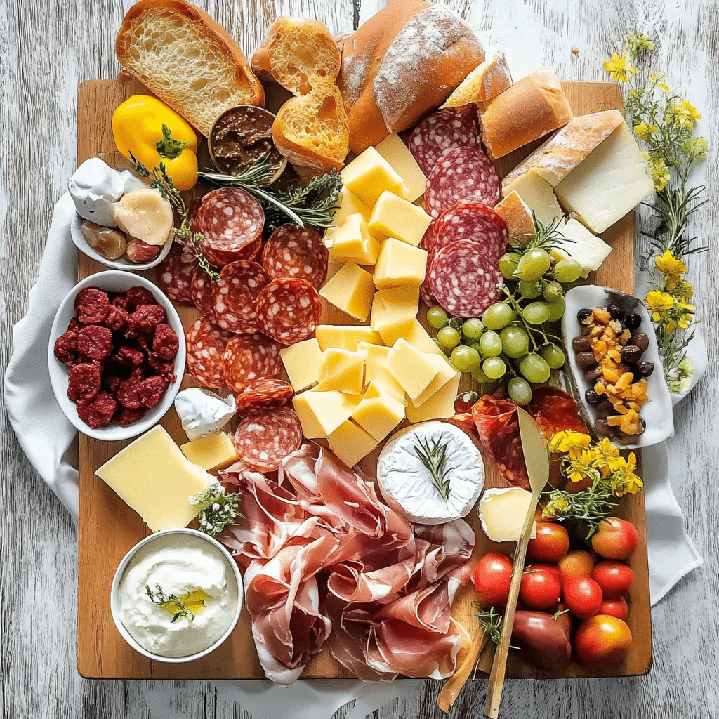 Savory Breakfast Charcuterie Delight — refined comfort food photo