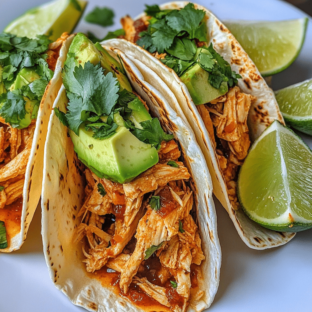 Savory Slow Cooker Chicken Tacos — refined comfort food photo