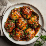 How to make Slow Cooker Honey Garlic Chicken Thighs — cooking process step