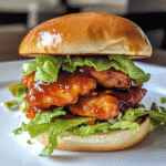 How to make Spicy Chipotle BBQ Chicken Sandwich — cooking process step