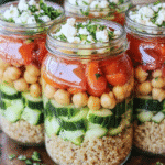 How to make Zesty Chickpea Quinoa Salad Jars — cooking process step