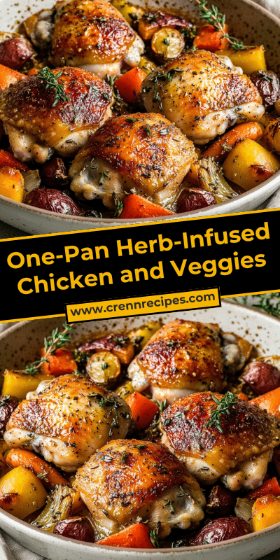 One-Pan Herb-Infused Chicken and Veggies