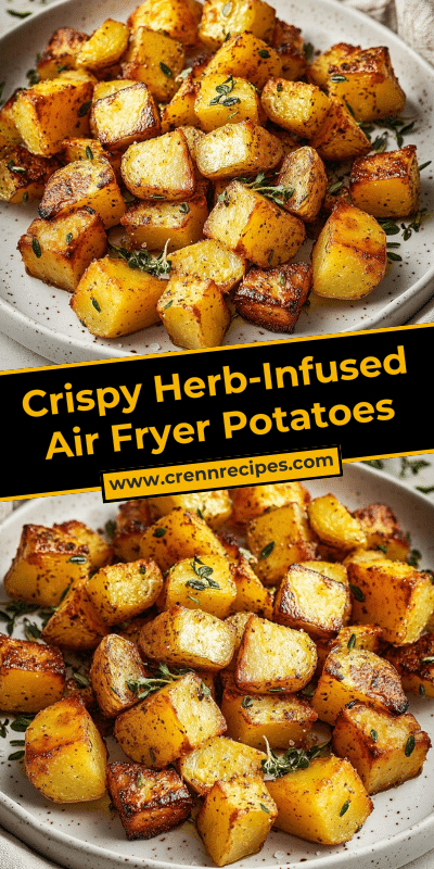 Crispy Herb-Infused Air Fryer Potatoes