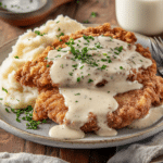 How to make Country Fried Steak with Creamy White Gravy — cooking process step