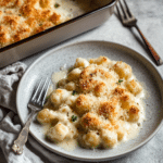 How to make Creamy Garlic Parmesan Gnocchi Bake — cooking process step