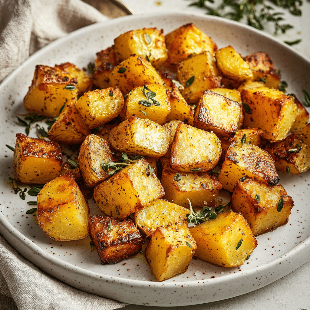 Crispy Herb-Infused Air Fryer Potatoes — refined comfort food photo