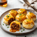 How to make Double-Cheese Sloppy Joe Biscuit Bombs — cooking process step