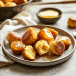 How to make Honey Butter Cornbread Poppers — cooking process step