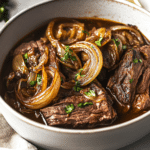 How to make Juicy French Onion Pot Roast — cooking process step
