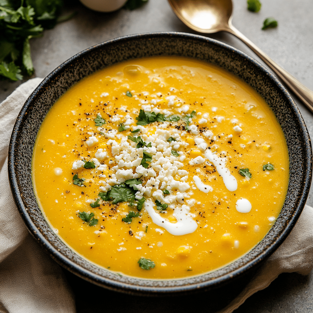 Mexican Street Corn Soup — refined comfort food photo