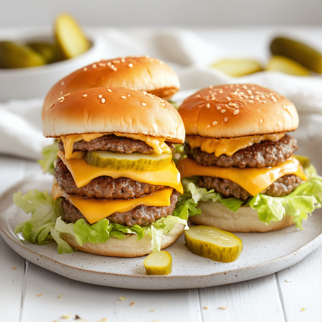 Mini Big Mac Cheeseburgers (copycat style) — refined comfort food photo