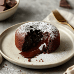 How to make Valentine's Day Chocolate Lava Cake — cooking process step
