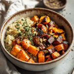 How to make Winter Comfort Bowl with Maple Glaze — cooking process step