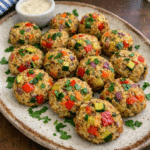How to make Zesty Quinoa Veggie Power Bites — key cooking step