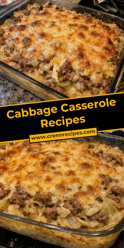 Cabbage Casserole Recipes