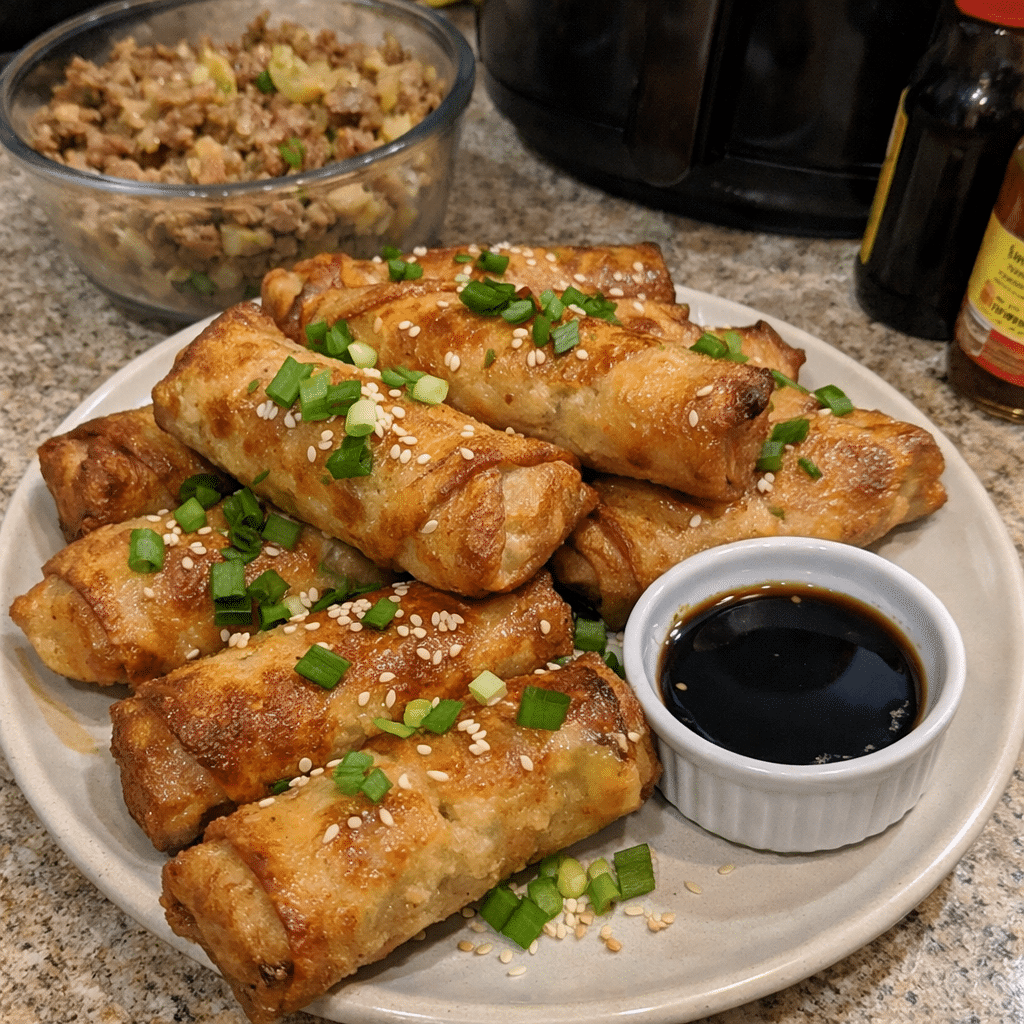 Air Fryer Egg Rolls — restaurant-quality recipe photo