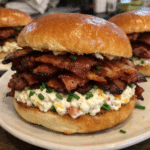 How to make Bacon Explosion Sandwich — key cooking step