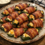 How to make Bacon-wrapped Jalapeño Popper Bites — key cooking step