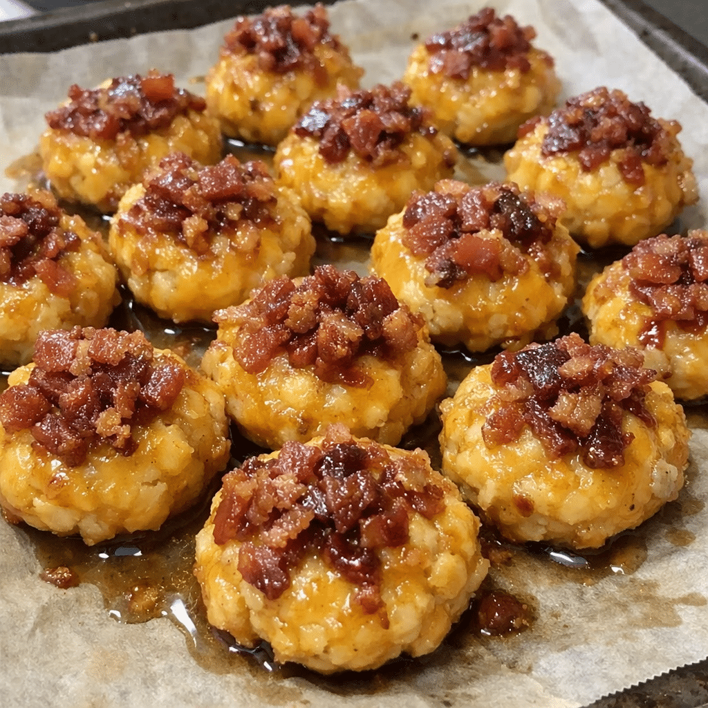 Spicy Maple Bacon Cheese Bites — restaurant-quality recipe photo