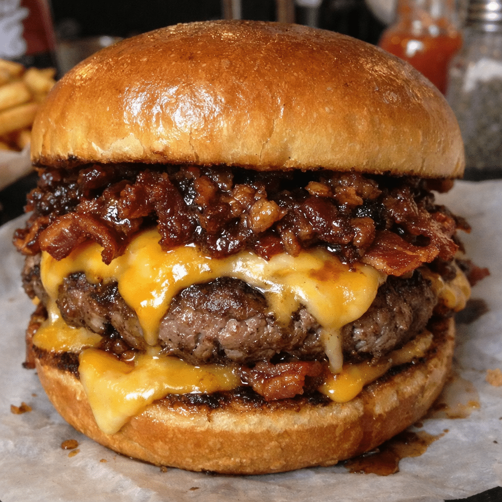 Ultimate Bacon Jam Cheeseburger Melt — restaurant-quality recipe photo