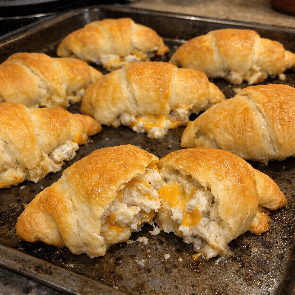 Crispy Cheesy Chicken Crescent Bites — restaurant-quality recipe photo